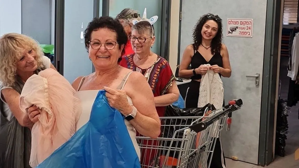 מחמם את הלב: ויצו פתחה את הביגודיות למען מפוני ההפצצות