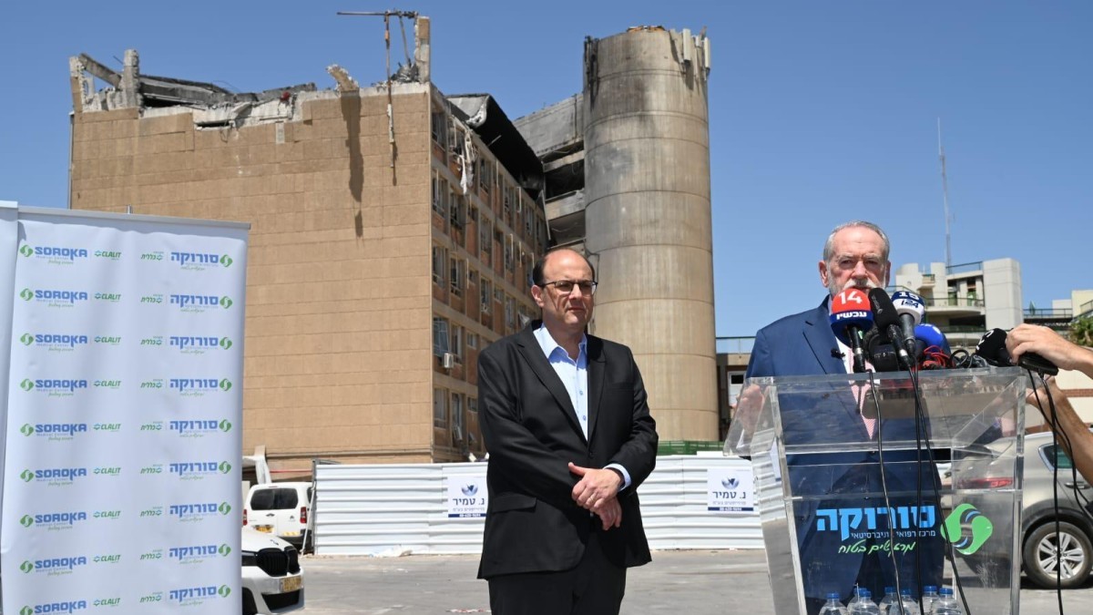 שגריר ארה''ב בישראל ביקר בסורוקה: ''מתרשם מהמקצועיות ומהמחויבות – גם תחת אש'' (תיעוד)