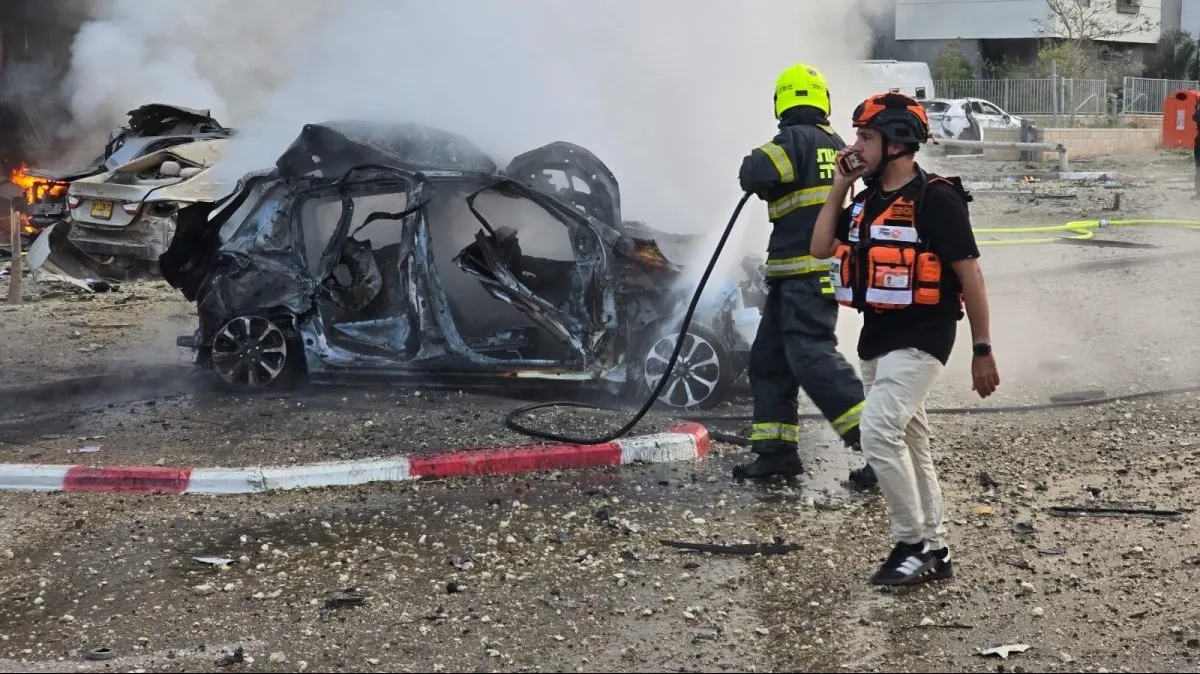 עדות מצמררת: ''יצאתי מעזה ליום חופש – ונחתתי ישירות לזירת פגיעת הטיל באר שבע''