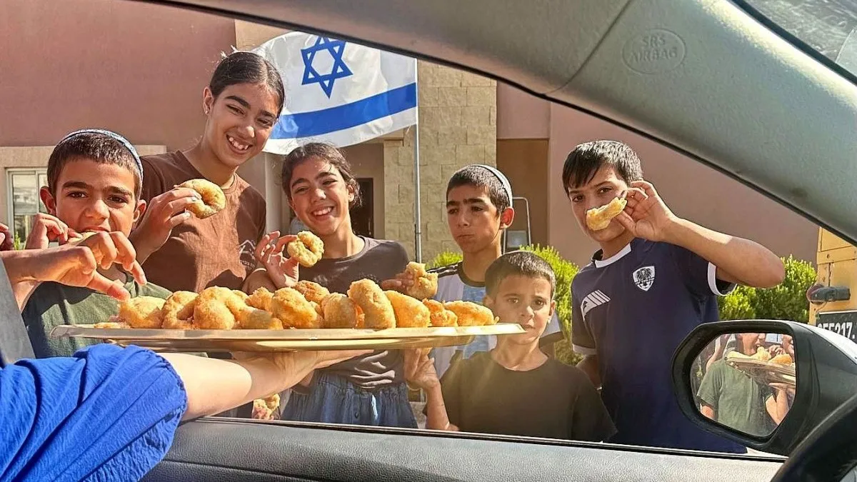נוער בני שמעון הרימו את מורל משפחות החיילים  עם ספינג' וארטיקים