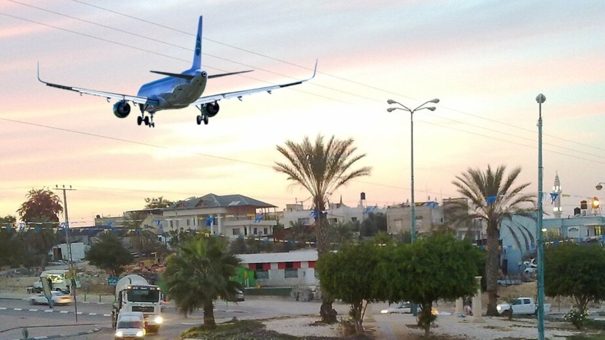 Драма на юге | Правительство решило: Международный аэропорт будет построен рядом с Рахатом, в 5 минутах от Беэр-Шевы