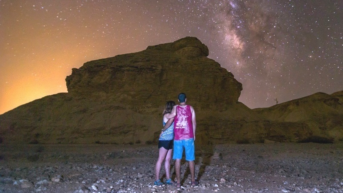 הערבה זוהרת בלילות: חודש של קסם מדברי