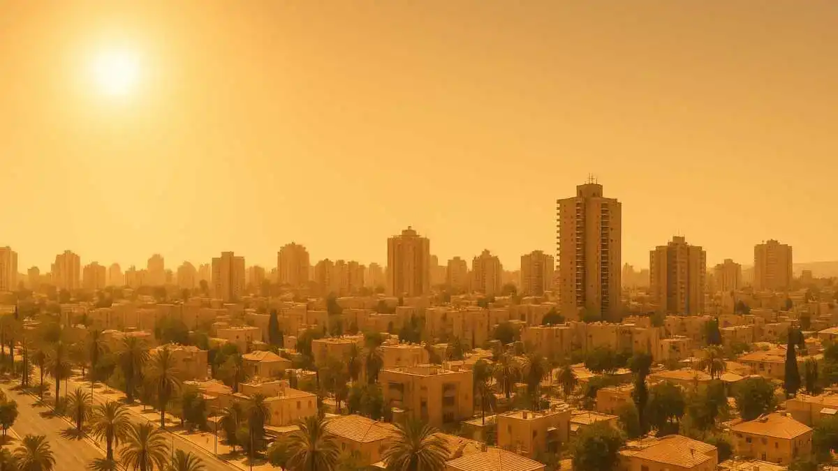 גל חום קיצוני בבאר שבע ובנגב - מתי תגיע ההקלה?