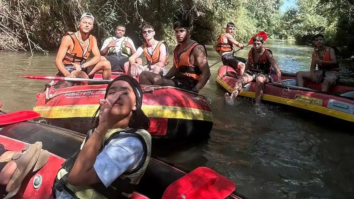תלמידי מקיף אמית באר שבע יצאו למחנה קיץ ערכי - ללא סמארטפונים