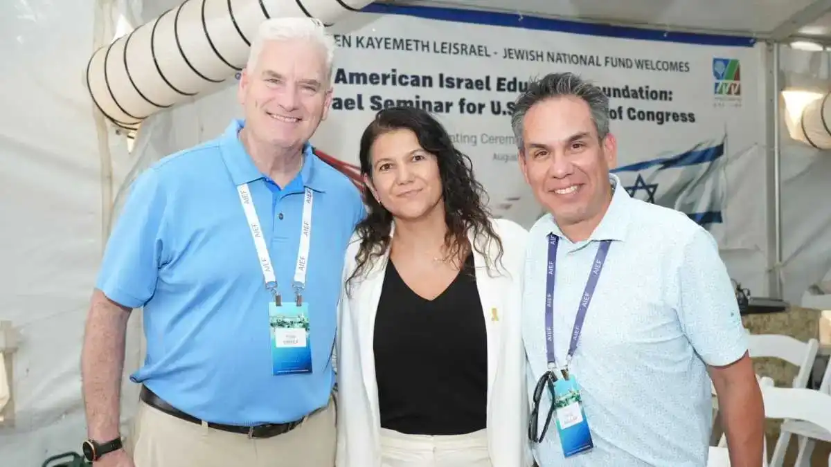חברי קונגרס נטעו עצים באתר הנובה: 'זוכרים את הקורבנות – ובונים עתיד לעוטף'