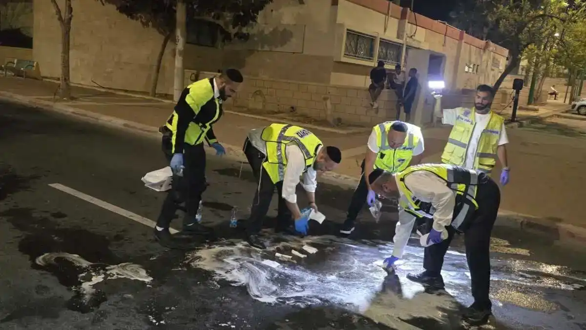 הרוג באופקים: בן 87 נדרס כשחצה רחוב בעיר