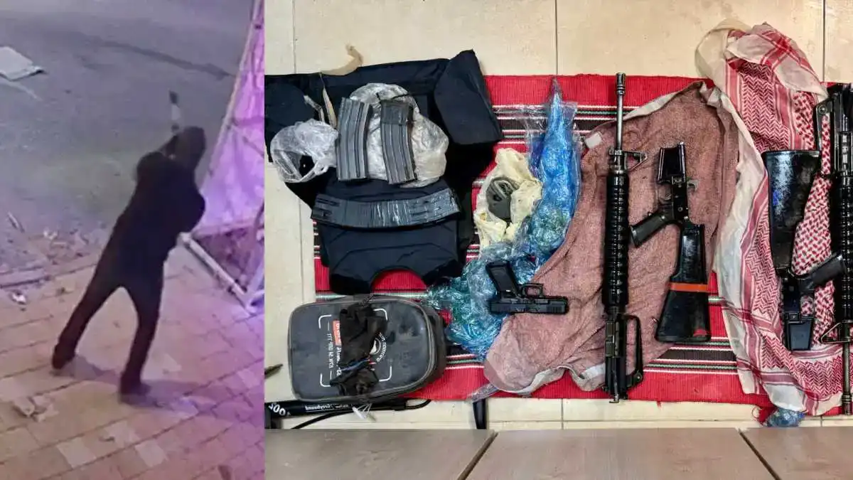 13 עצורים בעקבות הירי לעומר: המשטרה תפסה כמויות סמים, נשק ותחמושת צבאית (תיעוד)