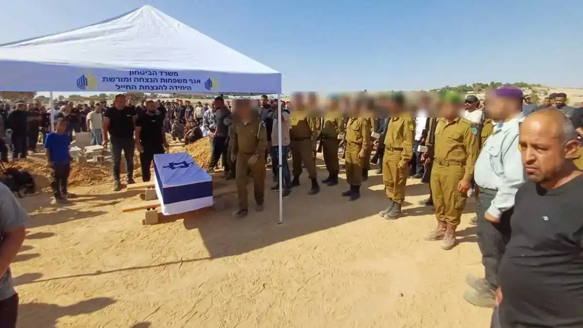 הובא למנוחות רס''מ מוחמד אל-אטרש ז''ל, שנפל בקרב ונחטף לעזה