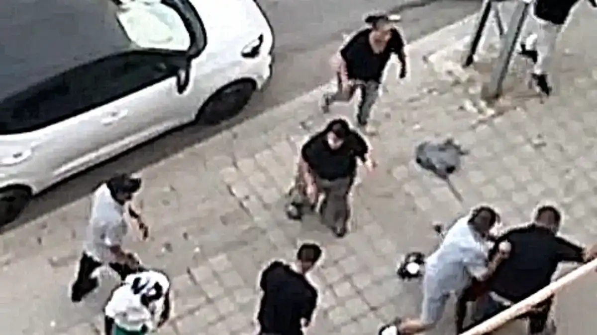 Массовая драка в Беэр-Шеве: смотрите шокирующие кадры