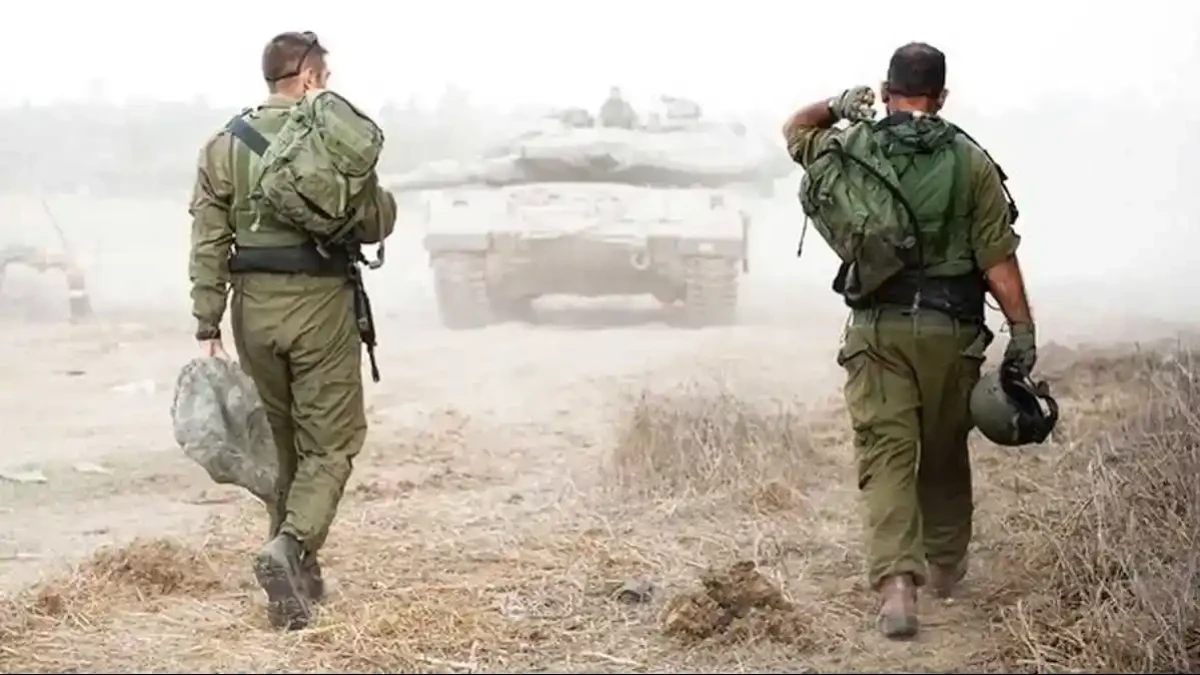 חיילי מילואים, בצילום ארכיון מהשטח, אשר צילם דובר צה''ל