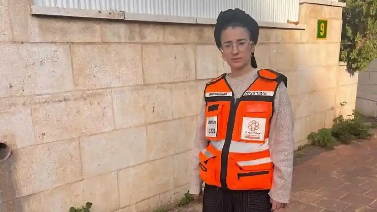 ניידת איחוד הצלה בזירת אירוע רפואי בשכונה ג' בבאר שבע