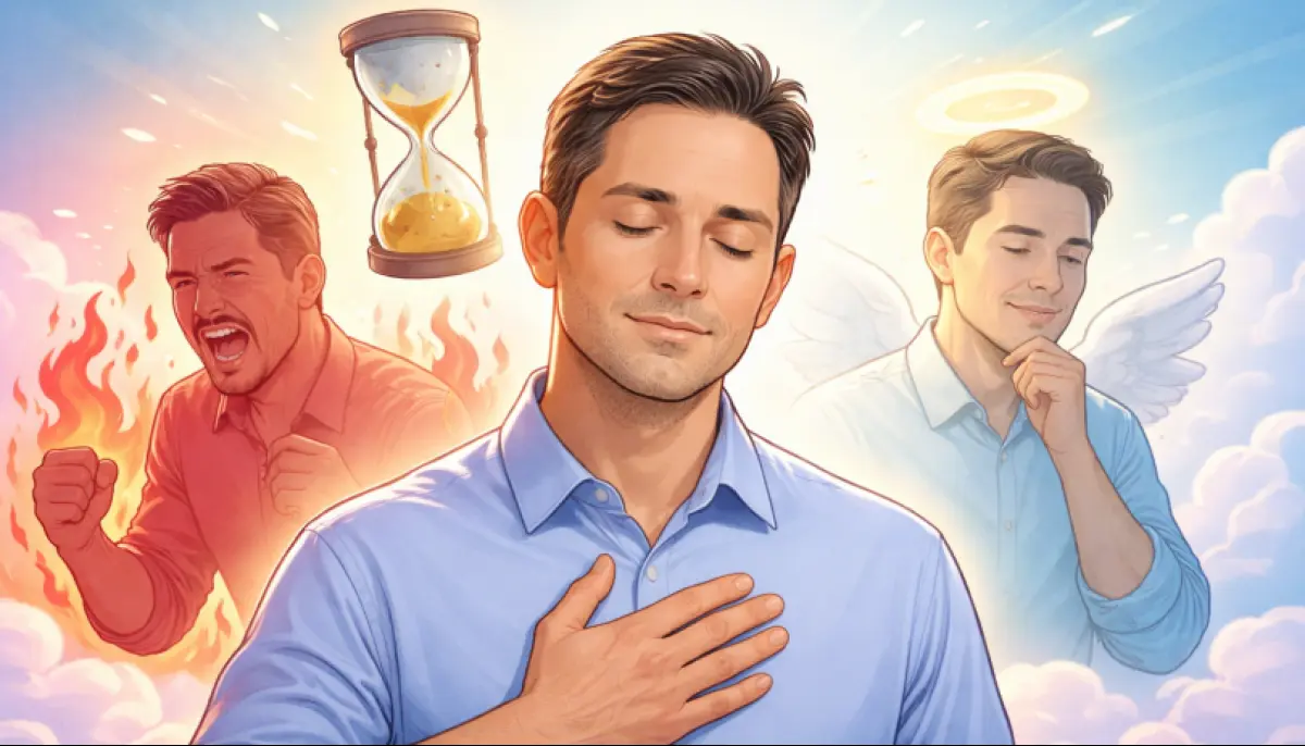 רגע אחד של סבלנות - מאות ימים של שלווה