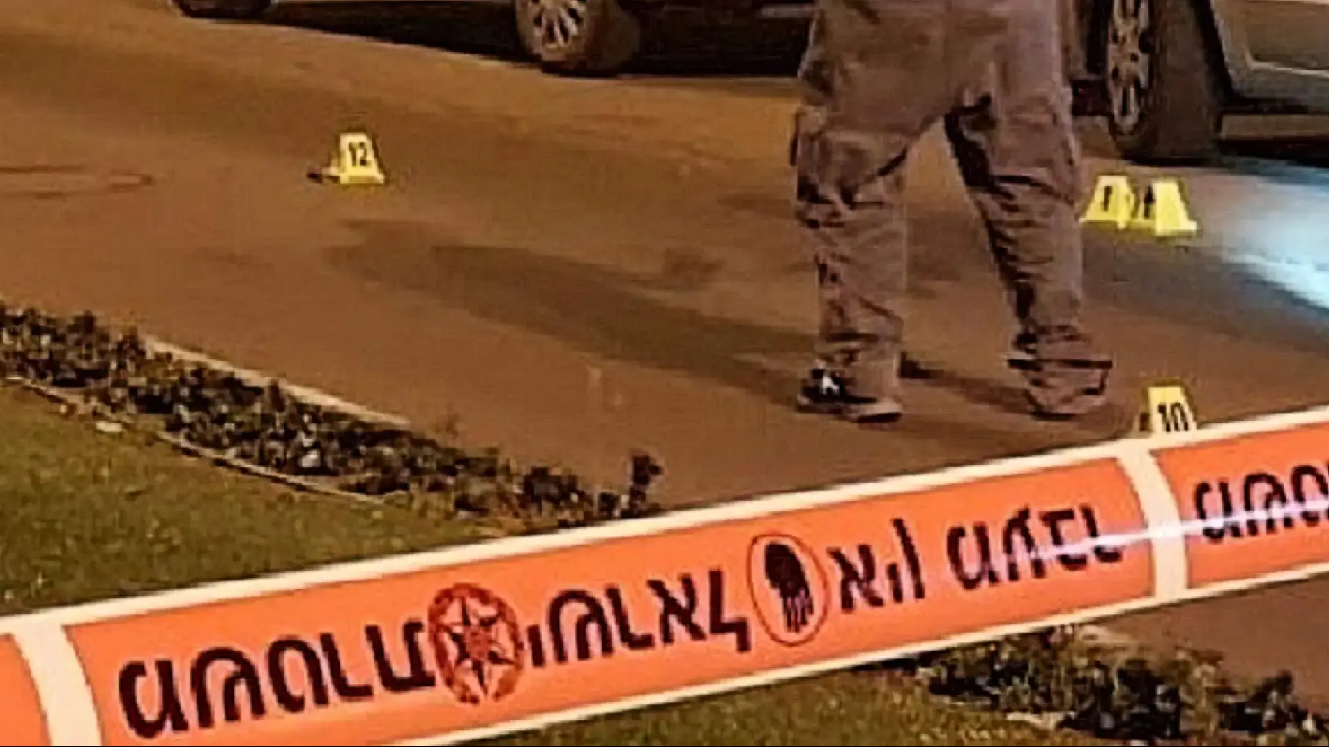 זירת ירי בשכונת מגורים בדרום הארץ עם נוכחות משטרתית