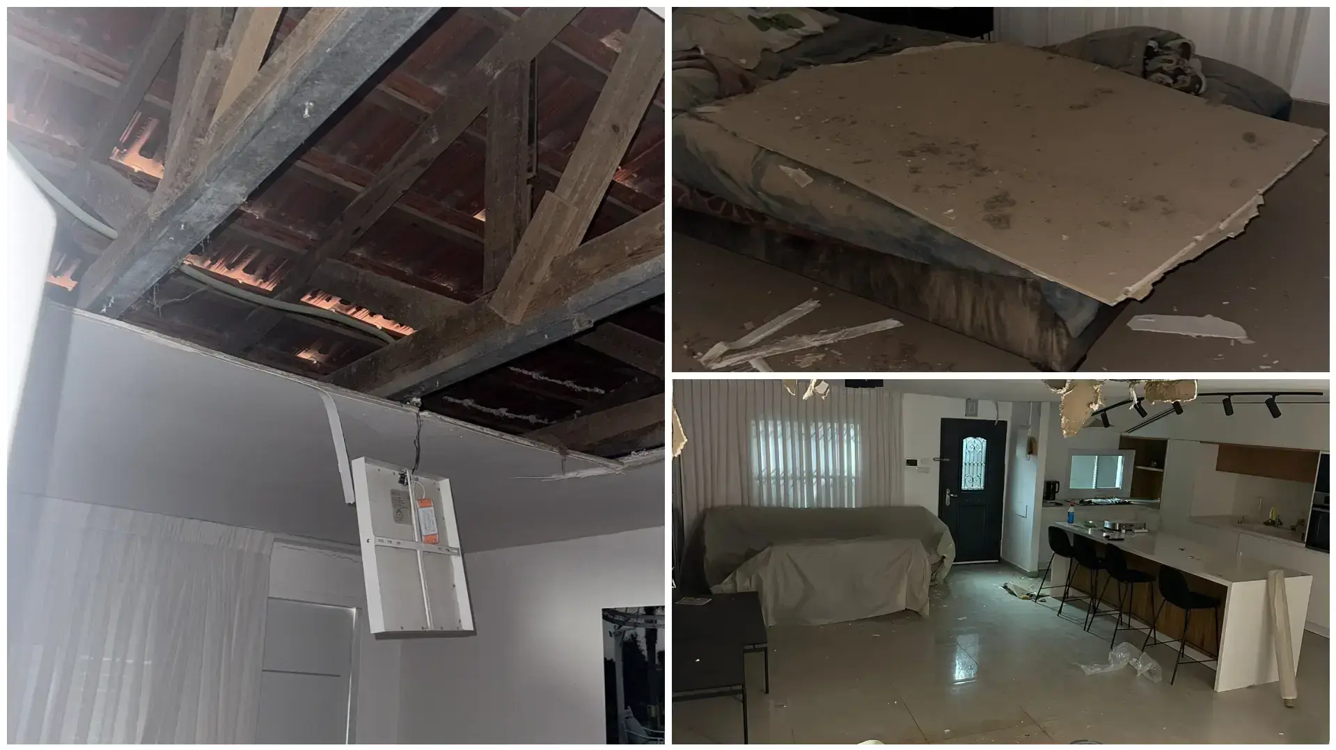 Дом семьи Абукарат в Беэр-Шеве разрушен после ракетного удара: «Нам некуда идти, сегодня утром нас выселили из гостиницы»