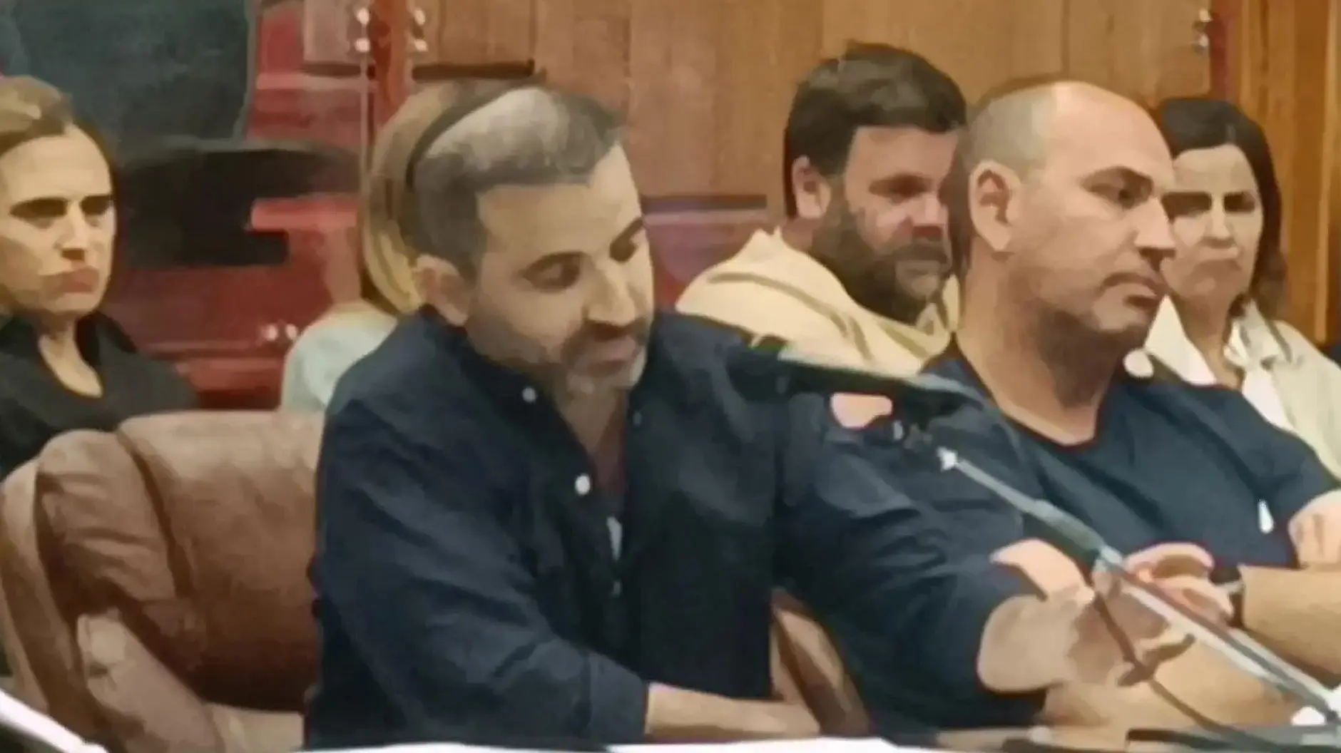 חבר המועצה יאיר שושן נושא נאום