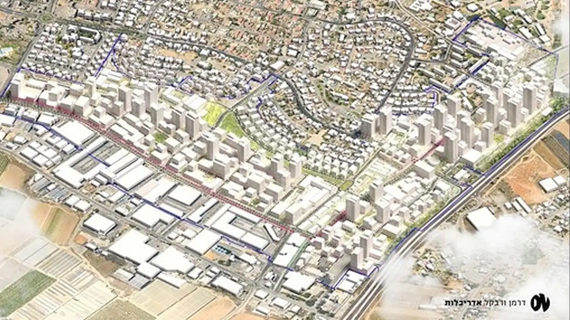 מהלך ענק בנתיבות: כ-7,500 יחידות דיור בהתחדשות עירונית