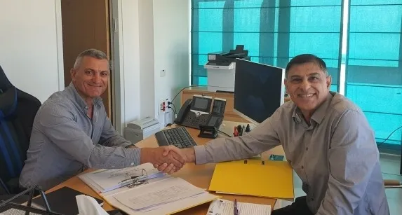 ארז בדש נכנס לתפקיד ראש המועצה התעשייתית נאות חובב