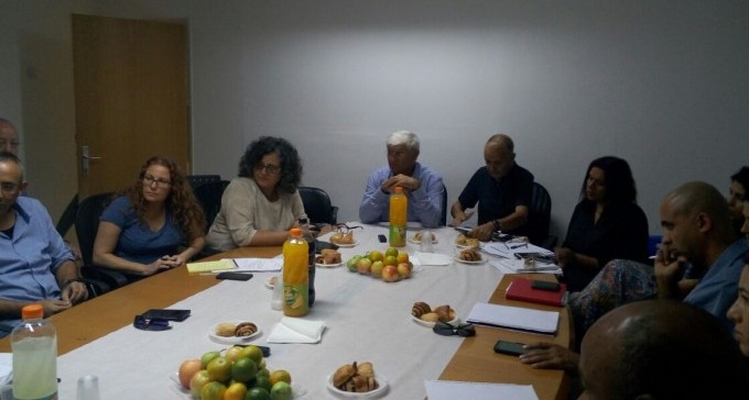 דיון וועדת קידום מעמד האישה של הכנסת במועצה האזורית נווה מדבר