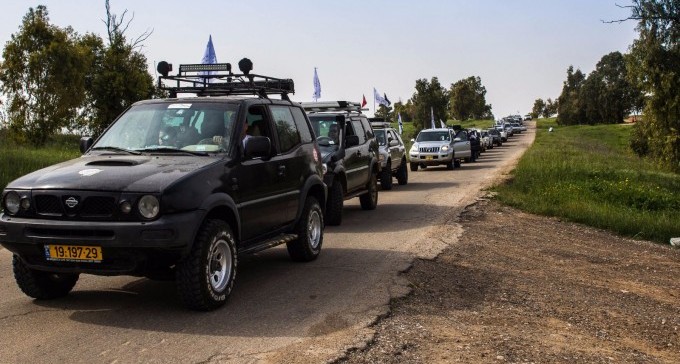 מסע ג'יפים ברחבי ב''ש והנגב - לזכרם של חללי צה''ל
