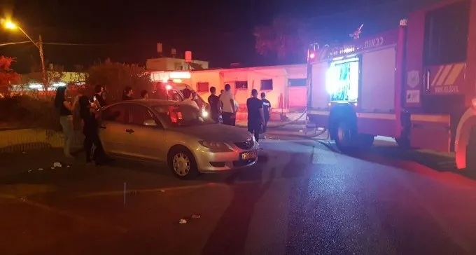 מידע ראשוני: דליקה בבית קרקע ברחוב יוחנן הורקנוס