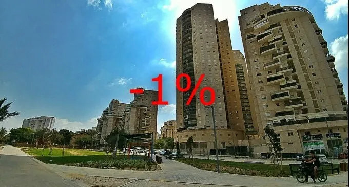 למ''ס: הירידה החדה במחירי הדיור - בדרום