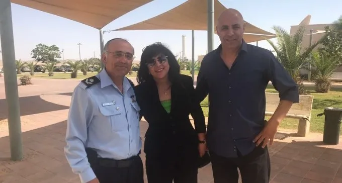 ממ"ז דרום במשטרת ישראל ביקר בכפר "רוח מדבר"