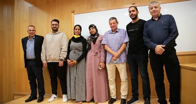 תלמידי 5 יח' מתמטיקה מרהט - ביקרו באוני' בן גוריון