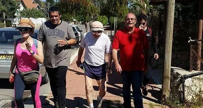 פרופ' לדני מעומר יחגוג יום הולדת 82 בצעידה של 82 ק''מ