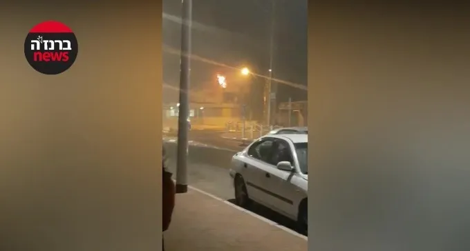דירה עלתה באש ברחבת הכנסת, כל תכולתה נשרפה
