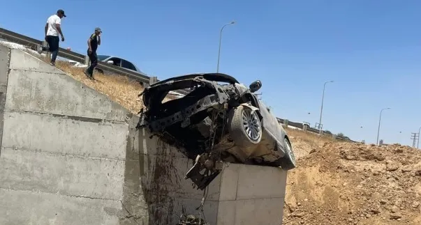 לא תאמינו איך התאונה הזו נגמרה