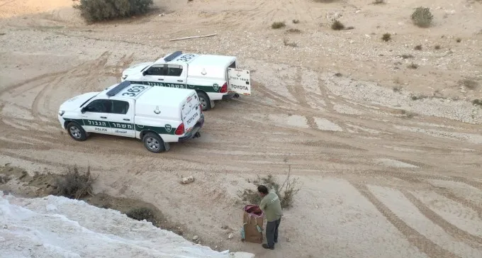 במג''ב בודקים: מי שכח 18 קילו קנאביס במערה?