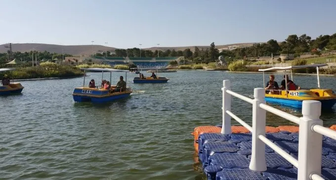 מי צריך את פארק הירקון? מהשבוע - סירות פדלים באגם דימונה