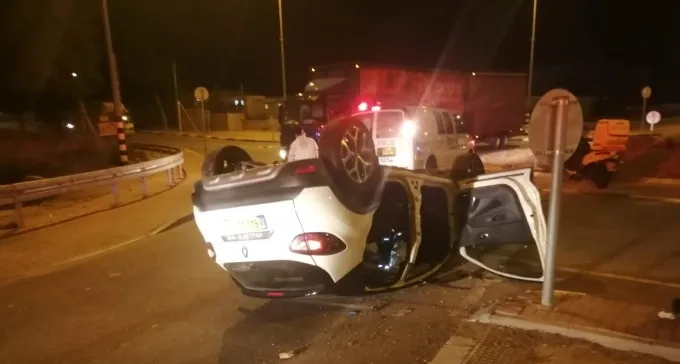 תאונה קטלנית בצומת אורים, הולכת רגל נפגעה מרכב בב''ש