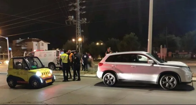 נחל עשן: שוב תאונה ברחוב המסוכן, 3 פצועים פונו לסורוקה