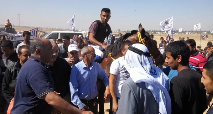 צפו: מירוצי סוסים מזרחית לעומר, הבוקר