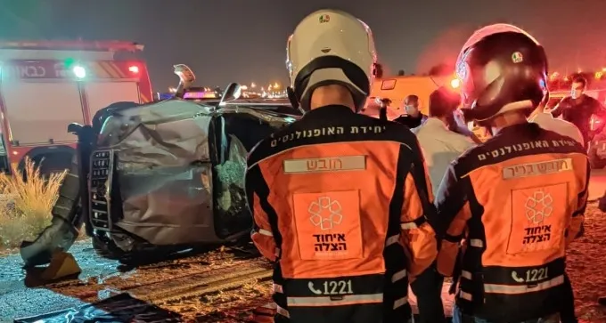 בן 25 נהרג בהתהפכות רכבו בקריית יהודית