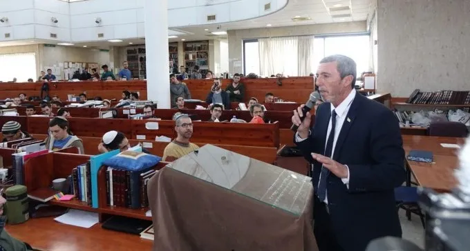 שר החינוך סייר במועצה האיזורית הר חברון