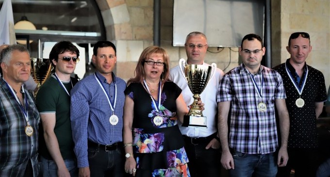 נבחרת מועדון השחמט ב''ש זכתה בגביע המדינה לשנת 2019
