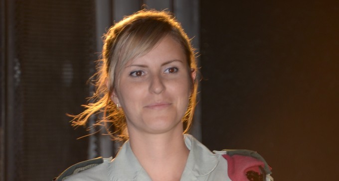 הקצינה המצטיינת של פיקוד צפון בכלל באר שבעית