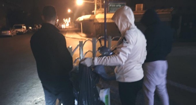 מנקה הרחוב חלה, לא תנחשו מי תפס את מקומו