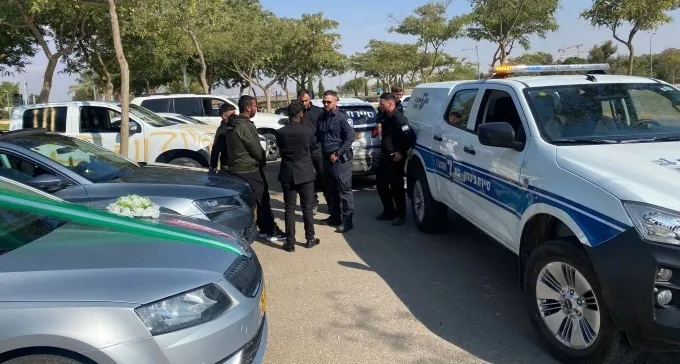 אכיפה נגד נרגילות ומנגלים בפארק הנחל