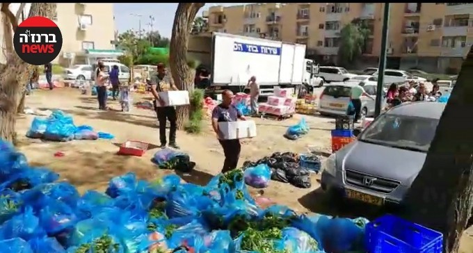 צפו: הלב הרחב של תושבי באר שבע משמח אלפי משפחות בפסח