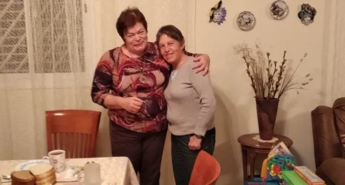 מד''א הפגיש את מרינה מב''ש עם דודתה, עימה הקשר אבד בשואה