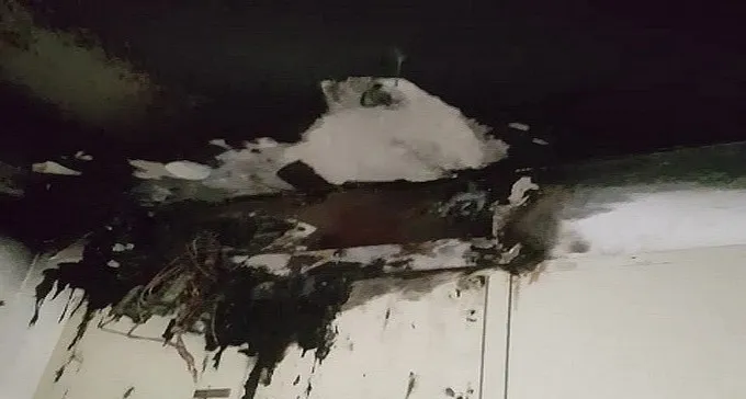  לוח חשמל עלה באש ברח' הסנהדרין, סמוך למקום בו לפני שנה ארעה הצתה