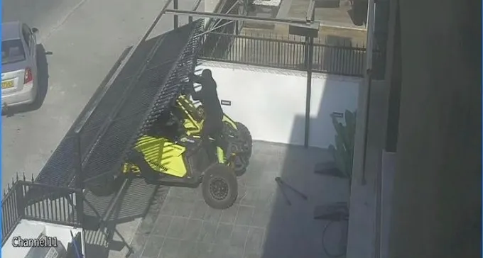 מרדף אחרי גנבי רכב בשכונת כלניות