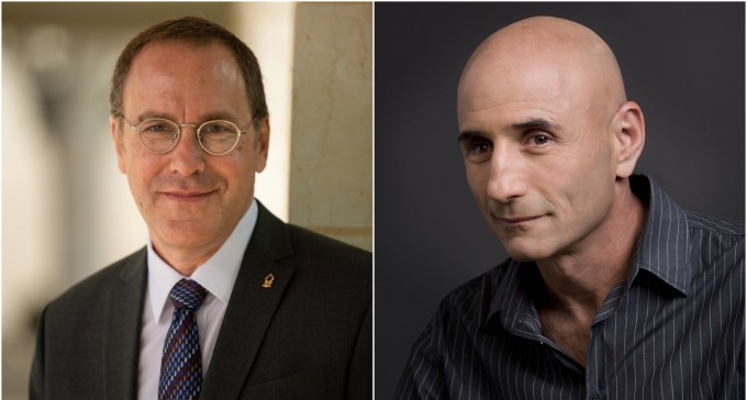 ח''כ עופר שלח ופרופ' דניאל חיימוביץ', בין אורחי שבתרבות ב''ש