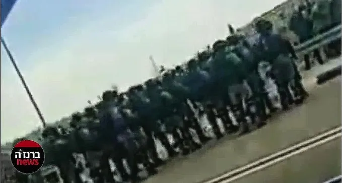 צפו: 11 עצורים בהפגנה בכביש 31, בין חורה למולדה