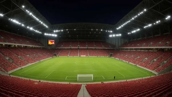 הדמיה עתידית של אצטדיון טוטו טרנר בבאר שבע לאחר ההרחבה – 25 אלף מושבים, יציעים חדשים ותשתיות מתקדמות.