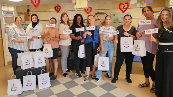 עמותת אהבה בלב מחבקת את המפונים והילדים בבאר שבע ביוזמות מרגשות