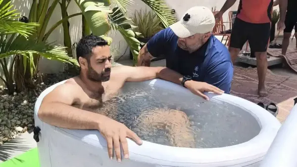 אמבטיית קרח, לב חם: ליאור באאור יוצא למען הלוחמים - גם כשזה בא על חשבון העסק שלו